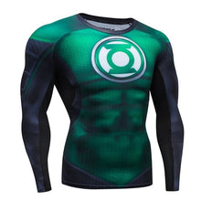 Load image into Gallery viewer, Green Breathable Mesh Fitness Cothing For Men