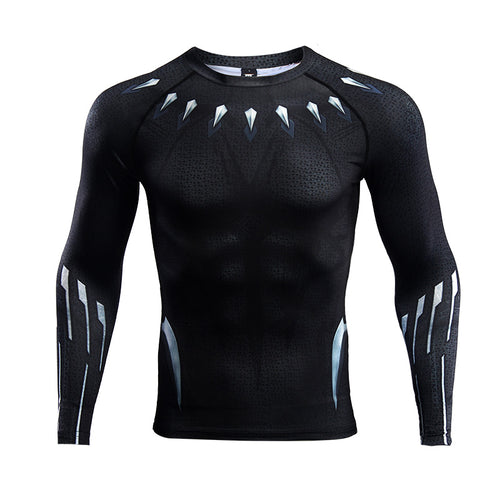 Raglan Sleeve Black Panther 3D Printed T shirts