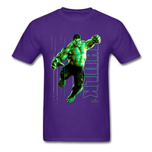 Load image into Gallery viewer, The Incredible Glow Hulk T-shirt Black Tops