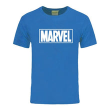 Load image into Gallery viewer, Marvel Short Sleeve T-shirt Men Superhero