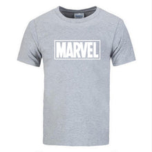 Load image into Gallery viewer, Marvel Short Sleeve T-shirt Men Superhero