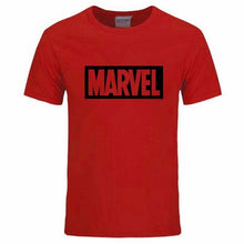 Load image into Gallery viewer, Marvel Short Sleeve T-shirt Men Superhero