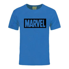 Load image into Gallery viewer, Marvel Short Sleeve T-shirt Men Superhero