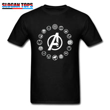 Load image into Gallery viewer, Avengers Infinity War Hero Icons T-Shirt