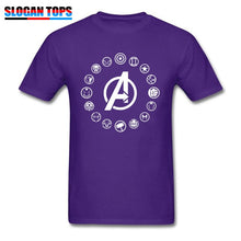 Load image into Gallery viewer, Avengers Infinity War Hero Icons T-Shirt