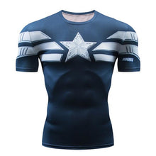 Load image into Gallery viewer, Superman Punisher Rashgard Running Shirt Men T-shirt