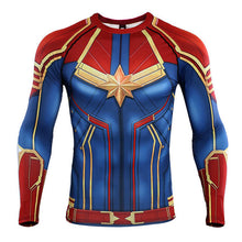 Load image into Gallery viewer, Captain 3D Printed T shirts Men Costume Long
