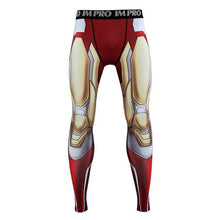 Load image into Gallery viewer, Avangers Iron Man 3D Compression Tights