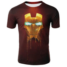Load image into Gallery viewer, Marvel Avengers 3 Iron Man 3D Print T-shirt