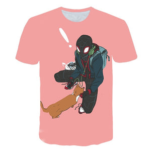 New Spider-Man T-shirt Streetwear