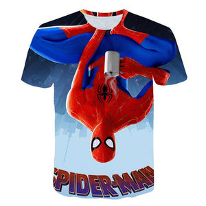 New Spider-Man T-shirt Streetwear