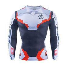 Load image into Gallery viewer, Long sleeve Spiderman 3D Printed T Shirts Men's Compression