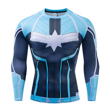 Load image into Gallery viewer, Long sleeve Spiderman 3D Printed T Shirts Men's Compression