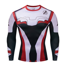 Load image into Gallery viewer, Long sleeve Spiderman 3D Printed T Shirts Men's Compression
