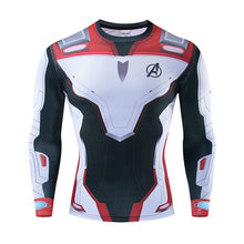 Load image into Gallery viewer, Long sleeve Spiderman 3D Printed T Shirts Men's Compression