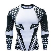 Load image into Gallery viewer, Long sleeve Spiderman 3D Printed T Shirts Men's Compression
