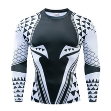 Load image into Gallery viewer, Long sleeve Spiderman 3D Printed T Shirts Men's Compression