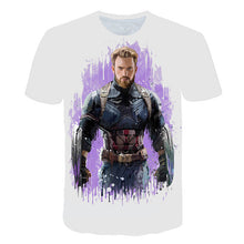 Load image into Gallery viewer, Avengers: Infinity War Captan America T-shirt