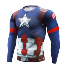 Load image into Gallery viewer, Avengers 4 Endgame Quantum War 3D Printed T-shirts Long