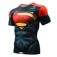 Load image into Gallery viewer, Superman Running T Shirts Men